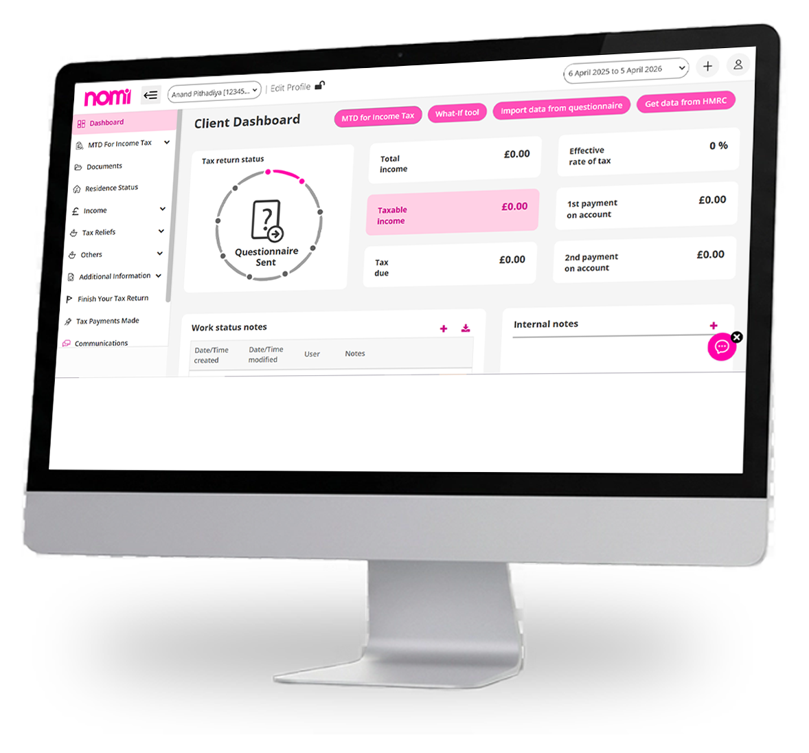 Handle MTD ITSA and Self Assessment in one place